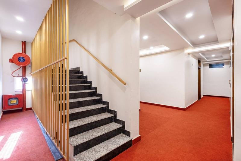 Stairs and the ground-floor landing